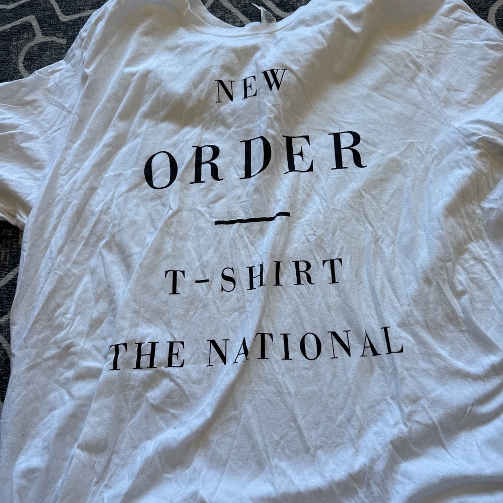 The National New Order shirt XXL New Order T Shirt